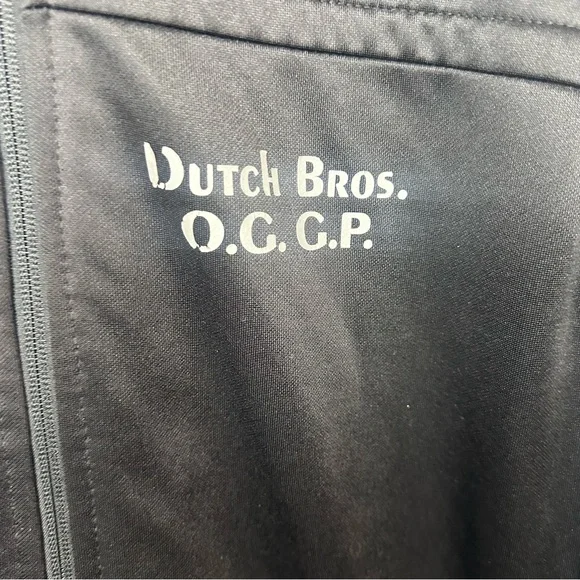 Dutch Bros Men’s XL Storm-tech Heavy Duty Zip Up Jacket Dutch Mafia OG GP 1992